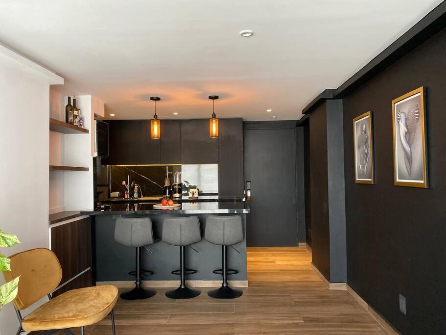 Black Loft. Moderno Y Nuevo, Super Ubicado. Мехіко Екстер'єр фото